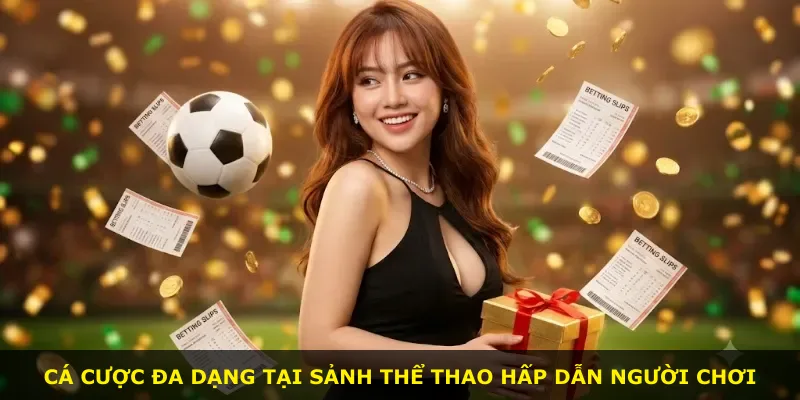 Cá cược đa dạng tại sảnh thể thao hấp dẫn người chơi