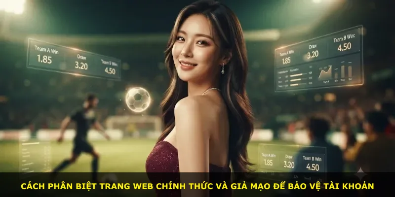 Cách phân biệt trang web chính thức và giả mạo để bảo vệ tài khoản