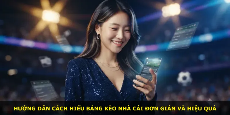Hướng dẫn cách hiểu bảng kèo nhà cái đơn giản và hiệu quả