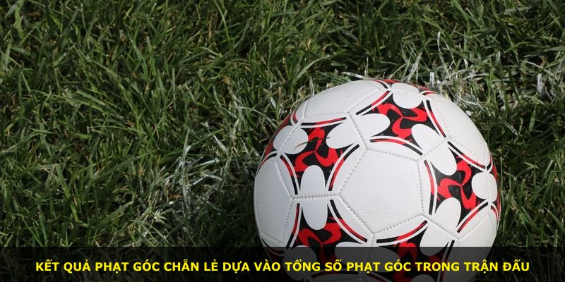 Kết quả phạt góc chẵn lẻ dựa vào tổng số phạt góc trong trận đấu