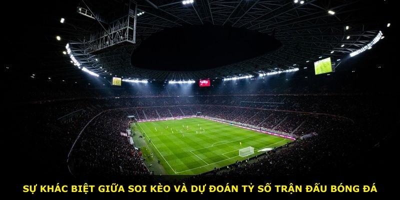 Sự khác biệt giữa soi kèo và dự đoán tỷ số trận đấu bóng đá