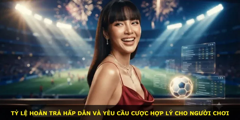 Tỷ lệ hoàn trả hấp dẫn và yêu cầu cược hợp lý cho người chơi